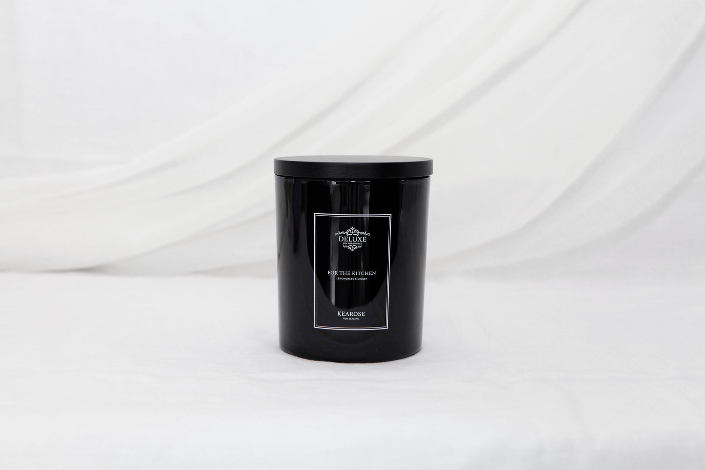 Lemongrass & Ginger - Noir Vessel Soy Kitchen Candle
