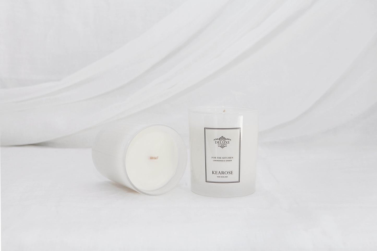 Lemongrass & Ginger - Blanc Vessel Soy Kitchen Candle