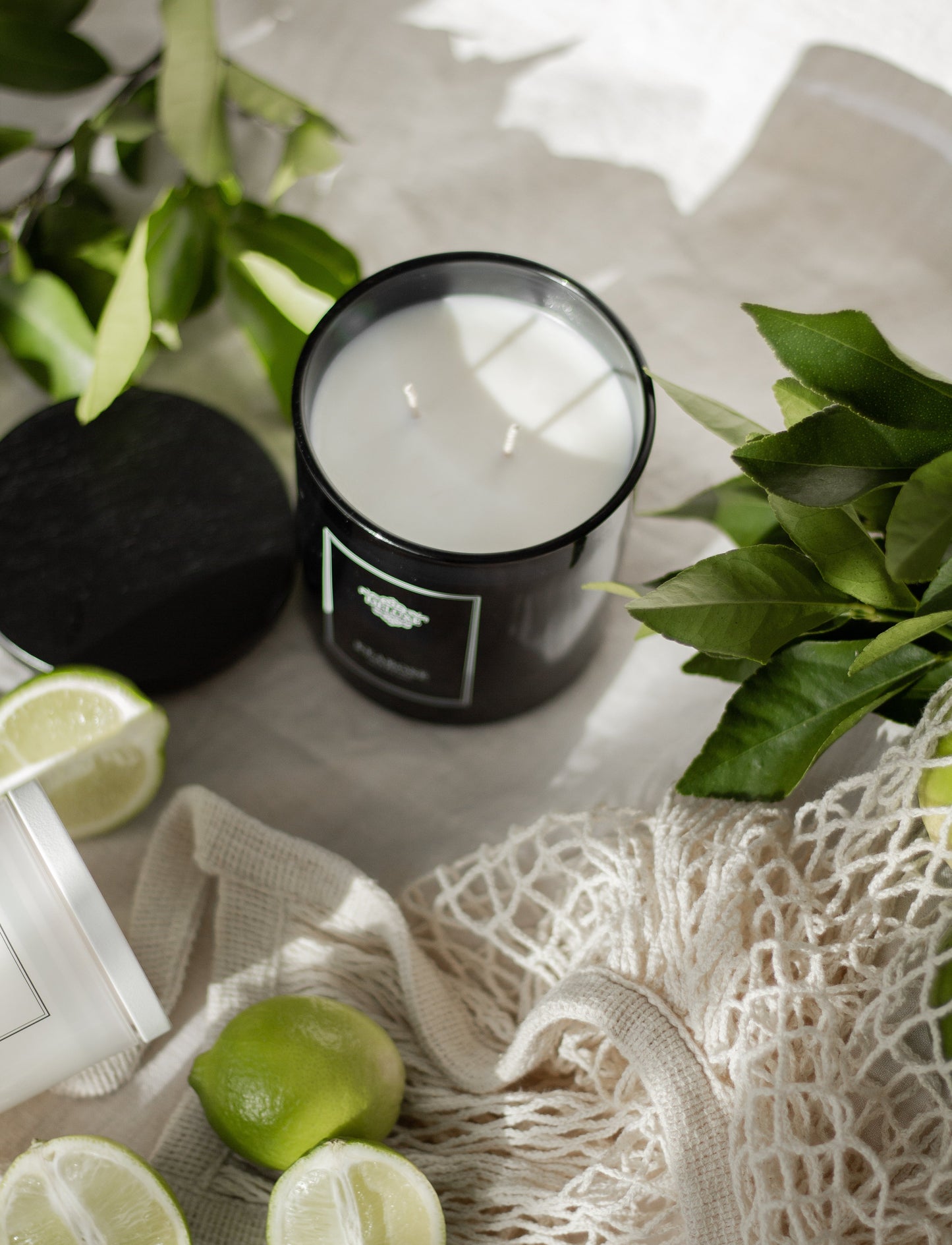 Coconut & Lime - Noir Vessel Soy Candle
