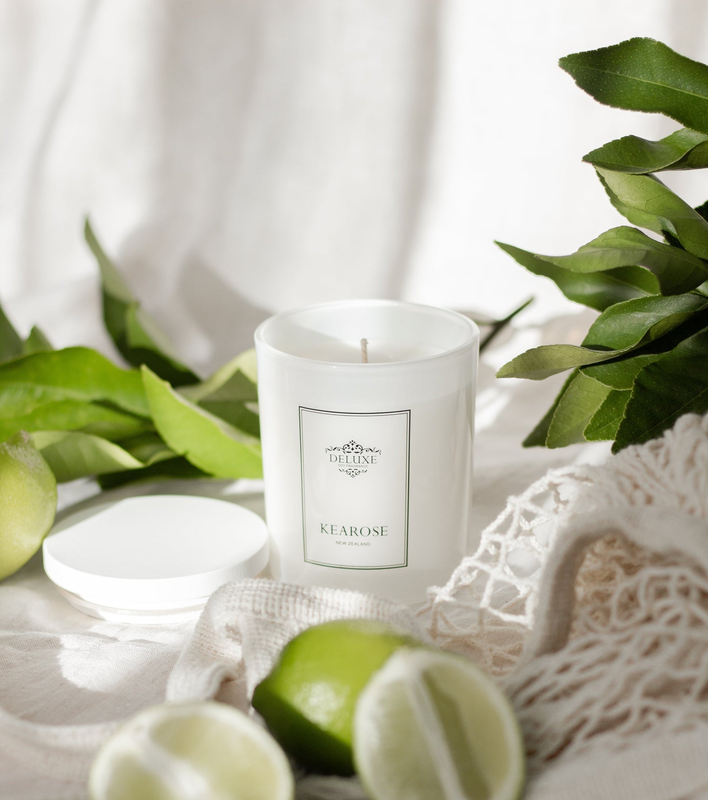 Coconut & Lime - Blanc Vessel Soy Candle