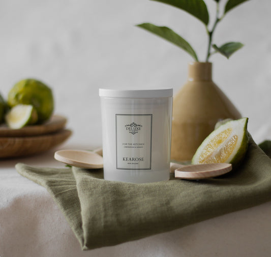 Lemongrass & Ginger - Blanc Vessel Soy Kitchen Candle