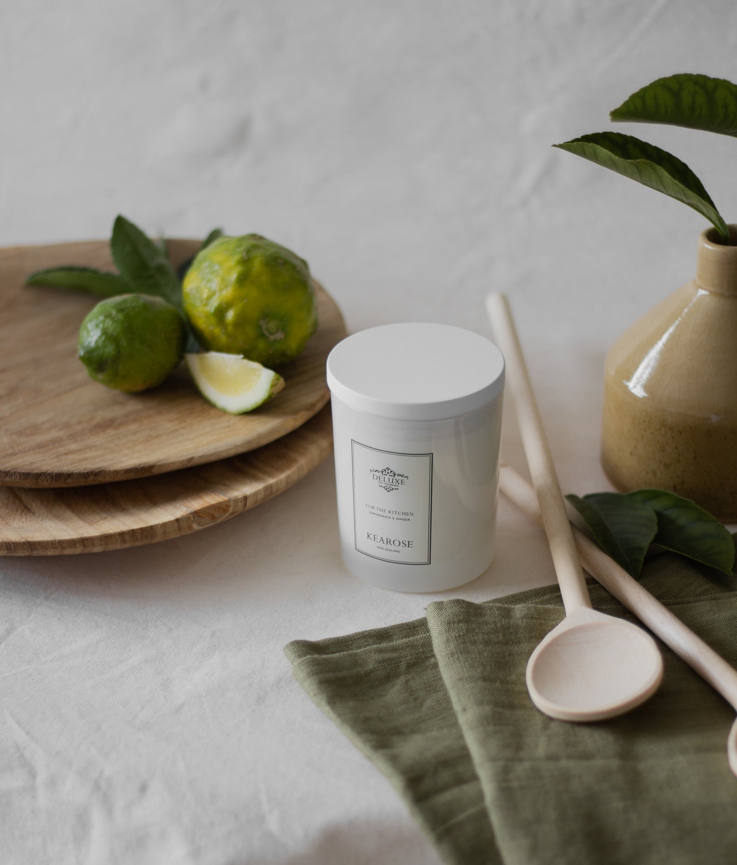 Lemongrass & Ginger - Blanc Vessel Soy Kitchen Candle