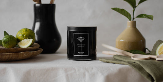 Lemongrass & Ginger - Noir Vessel Soy Kitchen Candle