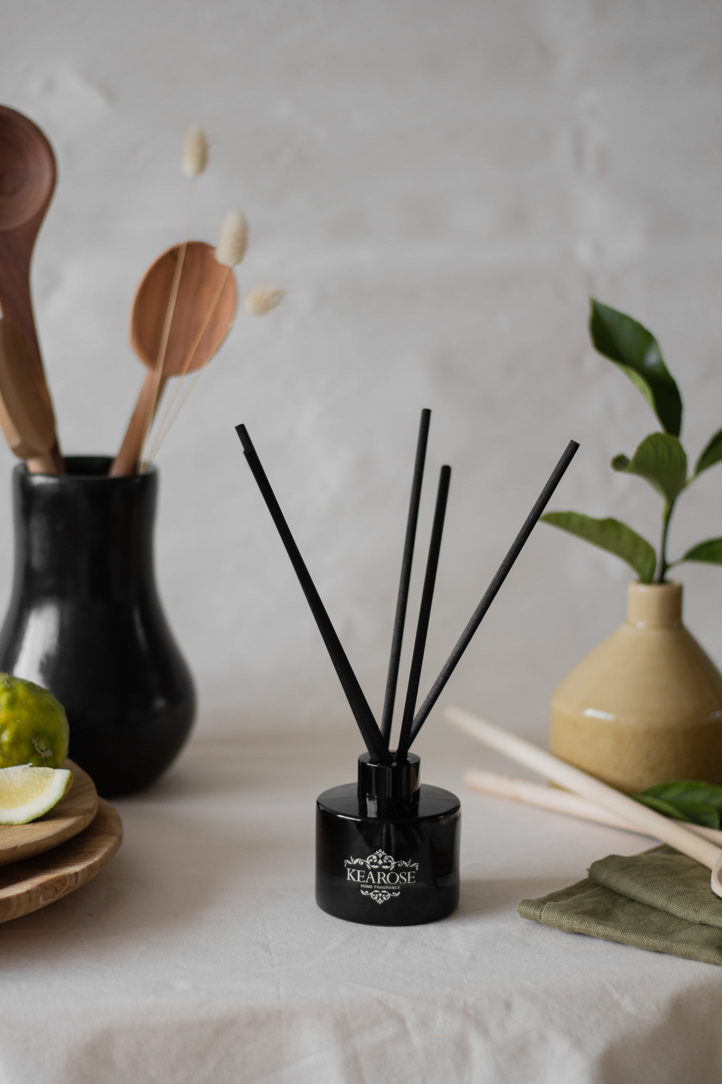 Lemongrass & Ginger - Silk Fibre Kitchen Diffuser