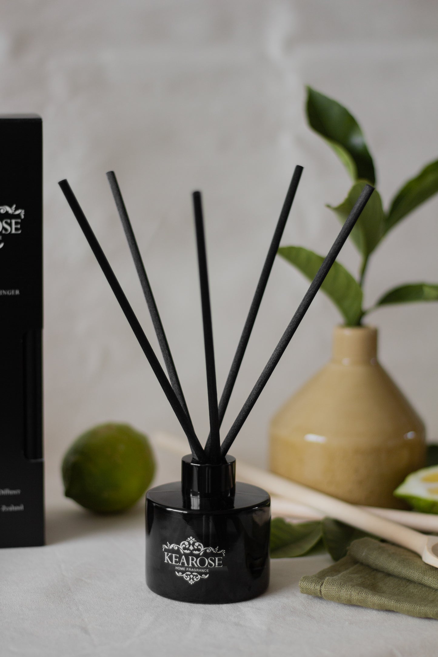 Lemongrass & Ginger - Silk Fibre Kitchen Diffuser