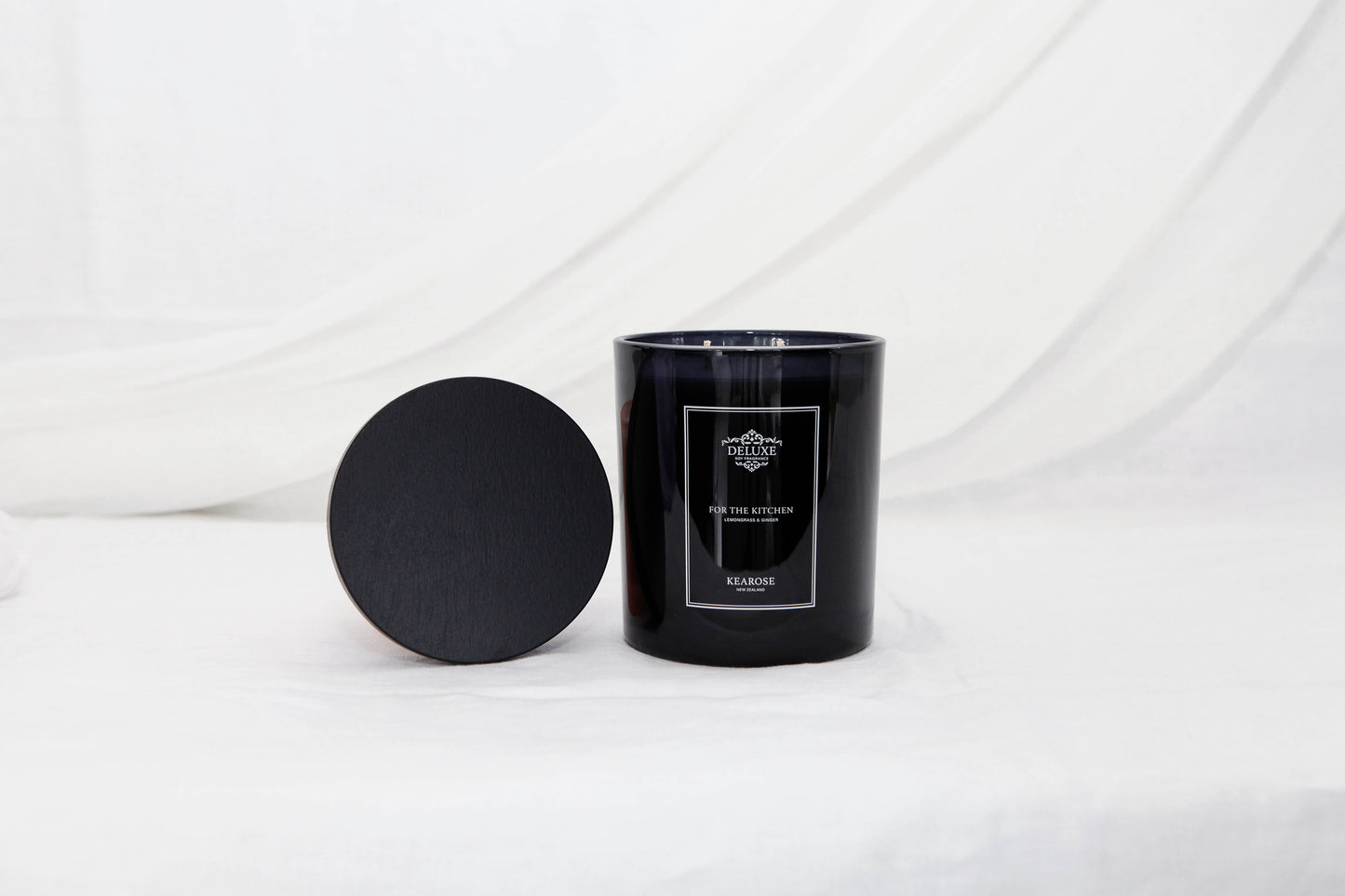 Lemongrass & Ginger - Noir Vessel Soy Kitchen Candle