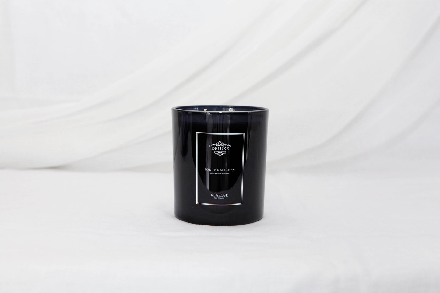 Lemongrass & Ginger - Noir Vessel Soy Kitchen Candle