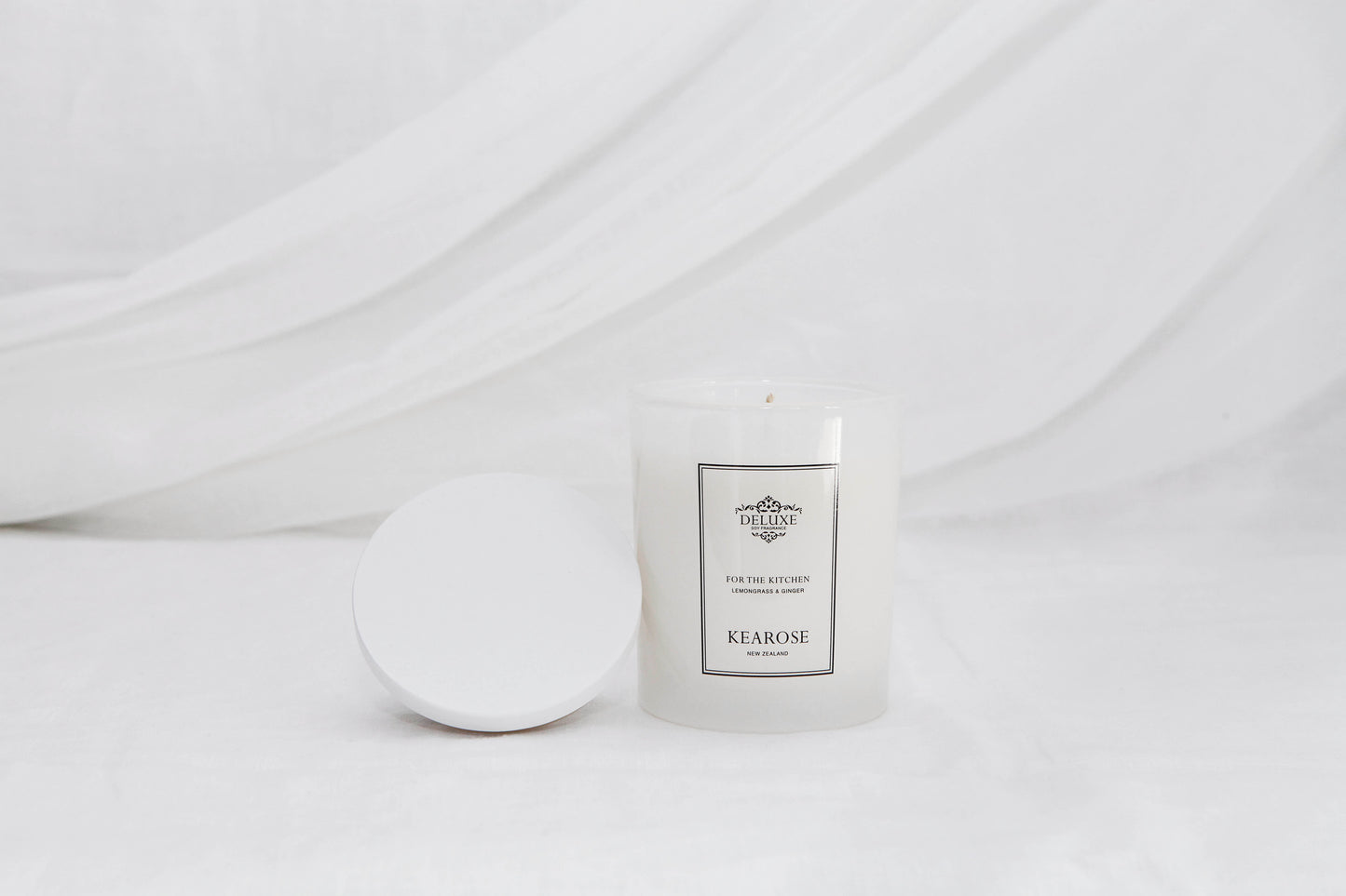Lemongrass & Ginger - Blanc Vessel Soy Kitchen Candle