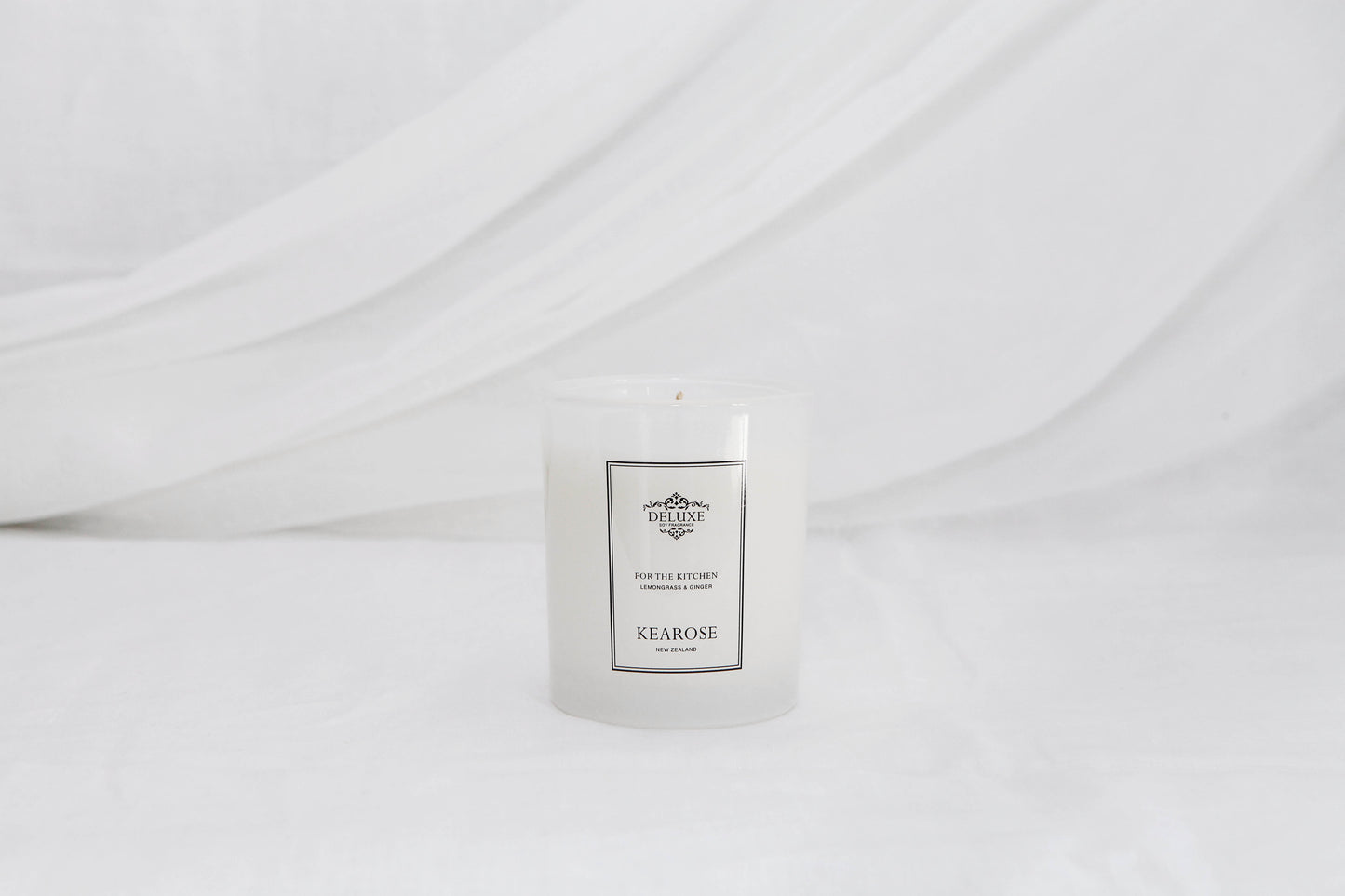 Lemongrass & Ginger - Blanc Vessel Soy Kitchen Candle