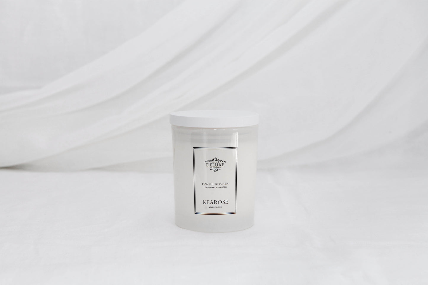 Lemongrass & Ginger - Blanc Vessel Soy Kitchen Candle